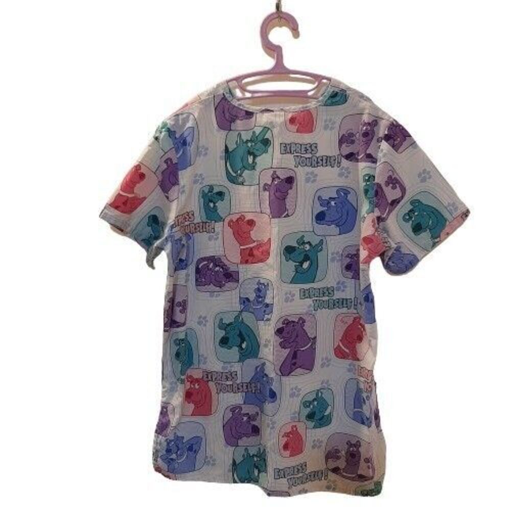 Sz S Vtg 1990s Y2k Cartoon Netork Scooby Doo Wear… - image 8
